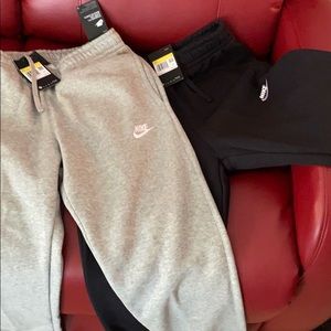 Nike sweat pants.